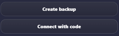 Backup create and connect preview